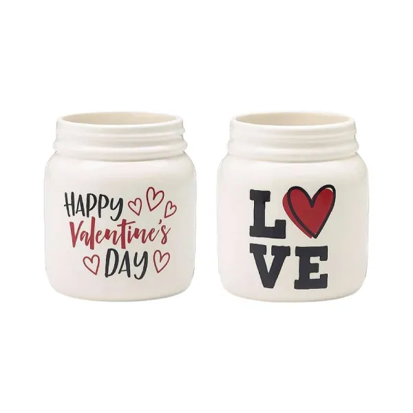 Kitchen & Dining^Burton & Burton Valentine's Day Mason Jar