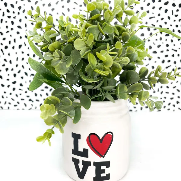 Kitchen & Dining^Burton & Burton Valentine's Day Mason Jar