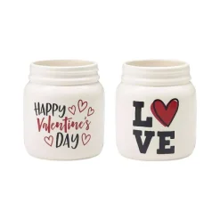 Decorative Containers^Burton & Burton Valentine's Day Mason Jar