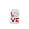 Table Decor^Burton & Burton Valentine's Tag Wall Hanging