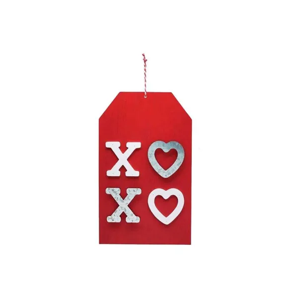 Table Decor^Burton & Burton Valentine's Tag Wall Hanging