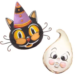 Wall Decor^The Round Top Collection Vintage Halloween Magnets