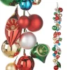 Garlands^RAZ Vintage Ornament Ball Garland, 4'