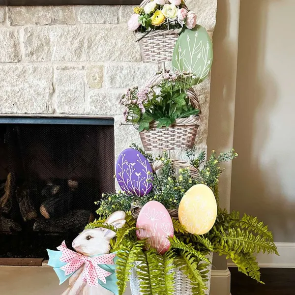 Wall Decor^The Round Top Collection Vintage Pastel Eggs, Small