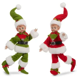 Figurines^RAZ Vintage Posable Elf, 10"