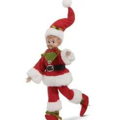 Figurines^RAZ Vintage Posable Elf, 10"