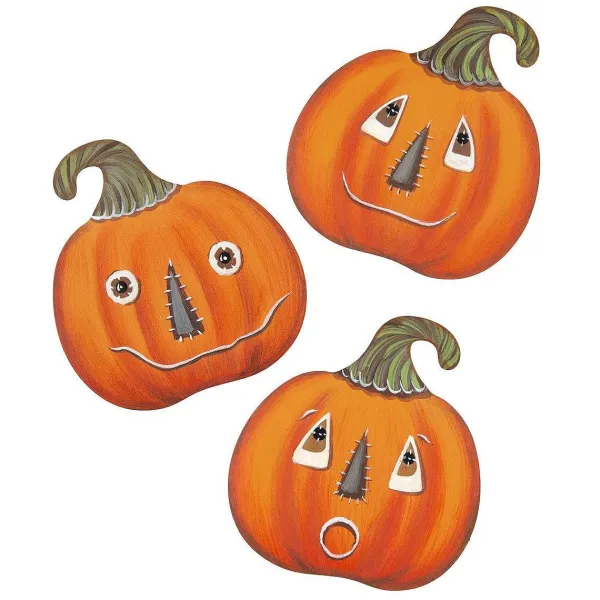 Wall Decor^The Round Top Collection Vintage Pumpkin Magnets