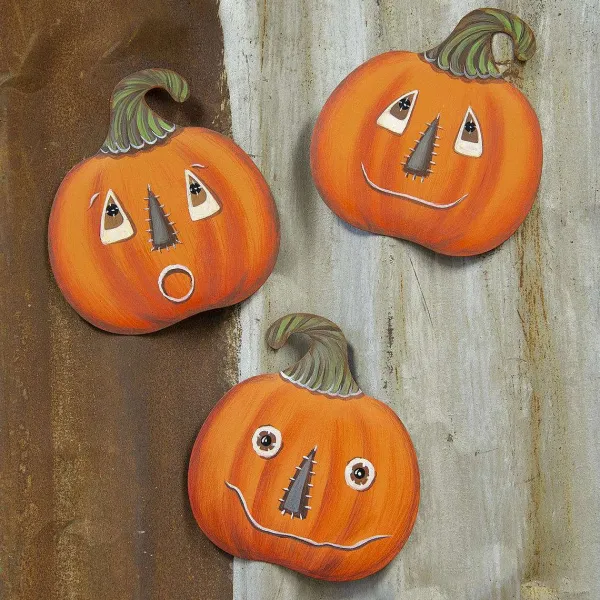 Table Decor^The Round Top Collection Vintage Pumpkin Magnets