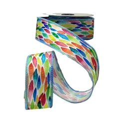 Spring^D. Stevens Water Color Stroke Ribbon