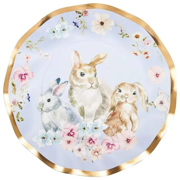 Party Diy^Sophistiplate Wavy Salad Plate, Charming Easter