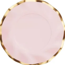 Party Diy^Sophistiplate Wavy Salad Plate, Everyday Blush