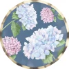 Spring^Sophistiplate Wavy Salad Plate, Hydrangeas