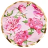 Wedding Showers^Sophistiplate Wavy Salad Plate, Pink Peonies