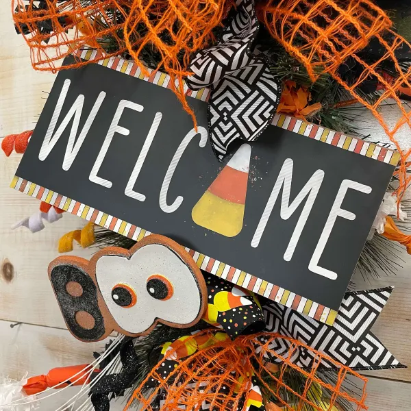 Signs^Craig Bachman Welcome Home Candy Corn Sign