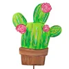Spring^The Round Top Collection Whimsy Cactus Pot