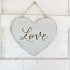 Wall Decor^Burton & Burton White Hanging Love Heart