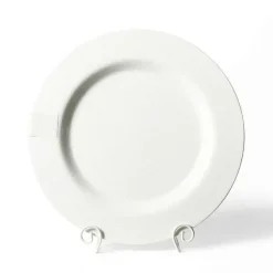 Table Decor^Happy Everything White Small Dot Big Entertaining Round Platter By !