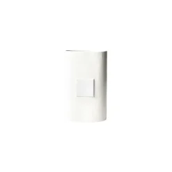 Table Decor^Happy Everything White Small Dot Big Oval Vase By !