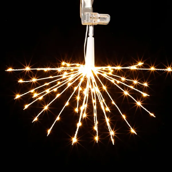 Lights^RAZ White Twinkling Decorative Lighting, 14"