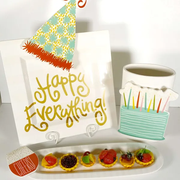 Happy New Year^Happy Everything Wine Cheers Mini Attachment By !