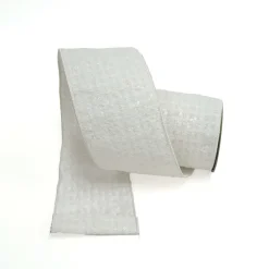 Ribbon^Farrisilk Winter White Tweed Ribbon, 4" X 10Yd