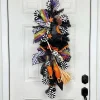 Door Decor^Craig Bachman Witch Hat, Legs, And Broom Decor Kit