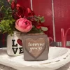 Focal Points^Burton & Burton Wood Heart Cube