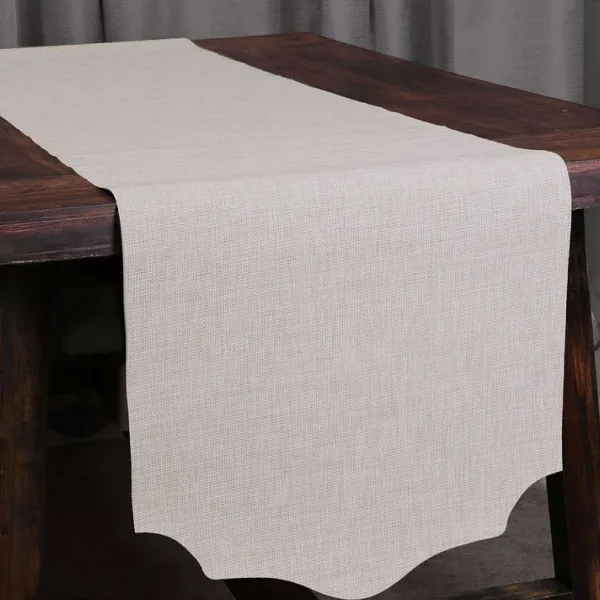 Table Decor^Beatriz Ball Woven Runner, Natural