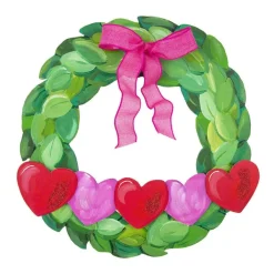 St. Patrick's Day^The Round Top Collection Wreath Banner And Ribbon Display