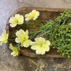 Spring Sprays^Liberty Floral Yellow Cosmo Spray