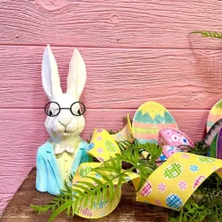 Ribbon^D. Stevens Yellow Easter Egg And Daisy Ribbon, 2.5
