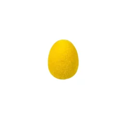 Focal Points^180 Degrees Yellow Flocked Eggs