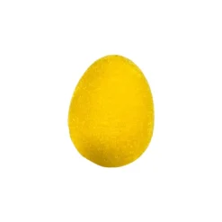 Focal Points^180 Degrees Yellow Flocked Eggs