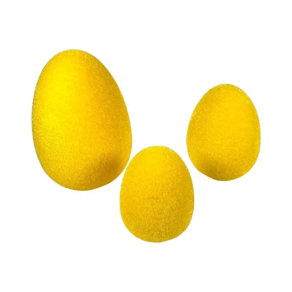 Home Accents^180 Degrees Yellow Flocked Eggs