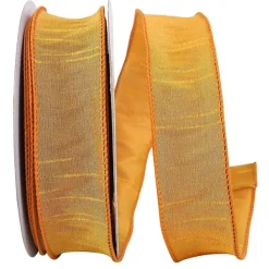 Spring^Reliant Ribbon Yellow Gold Dupioni Ribbon, 1.5" X 20Yd