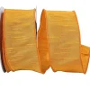 Spring^Reliant Ribbon Yellow Gold Dupioni Ribbon, 2.5" X 20Yd