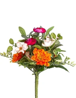 Floral Decor^CRI Zinnia Mixed Bouquet