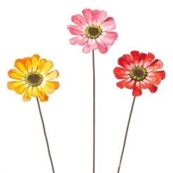 Spring^The Round Top Collection Zinnia Stake