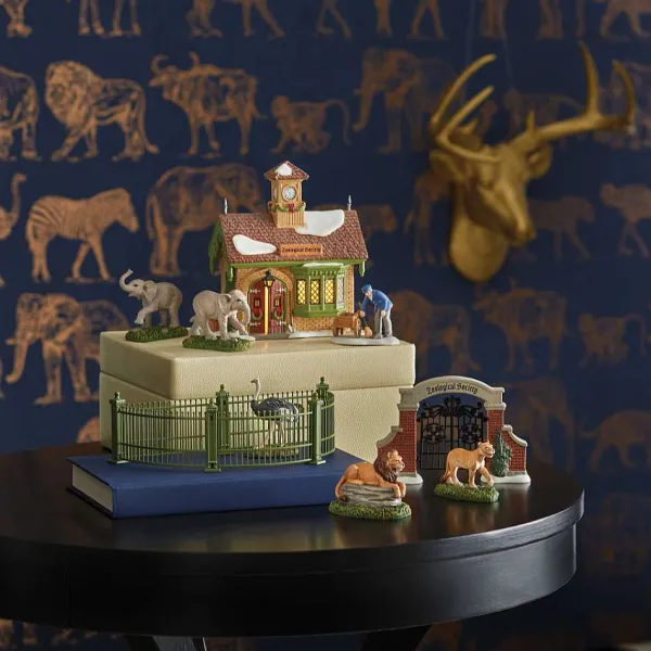Table Decor^Department 56 Zoological Gardens Set, Dept. 56 Village